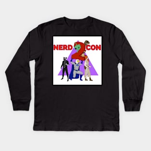 Nerd Con 2 Kids Long Sleeve T-Shirt